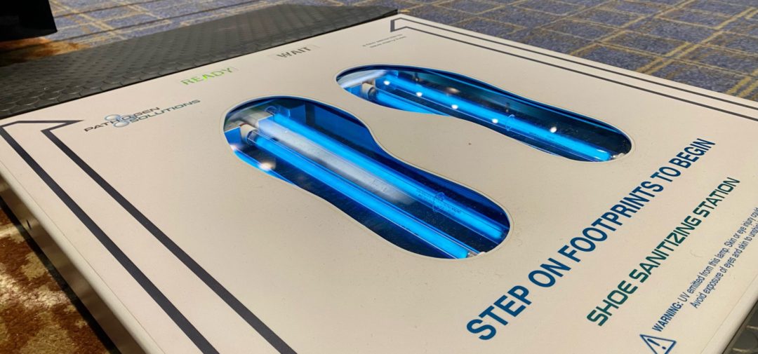 UV Shoe Sanitizing Stations Can Improve Biosecurity in Livestock Production