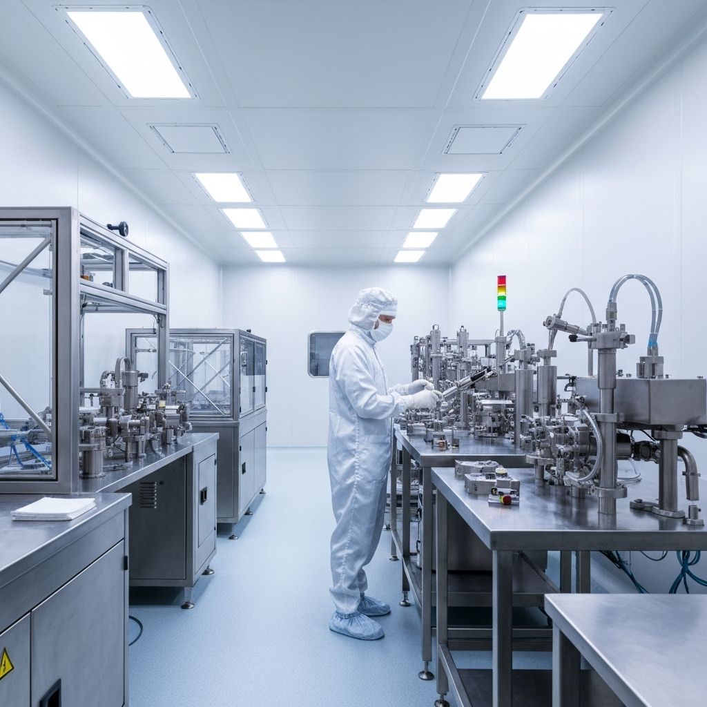 Pharmaceutical cleanroom facility